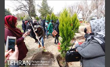 مراسم کاشت نهال در هفته منابع طبیعی (درخت فرهنگ و هنر) 22