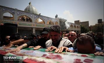 مراسم تشییع پیکر مطهر سرباز شهید ماهان ستاره 37