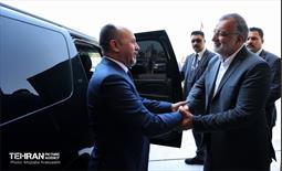 علیرضا زاکانی شهردار تهران و عمار موسی شهردار بغداد