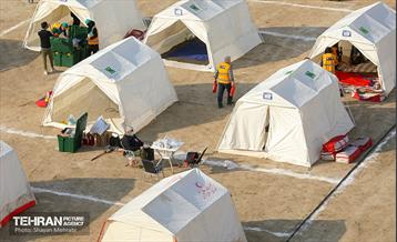 مانور تمرین اسکان اضطراری کلانشهر تهران 44