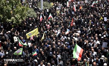 تشییع شهدای اقتدار ملی در تهران - 6 37