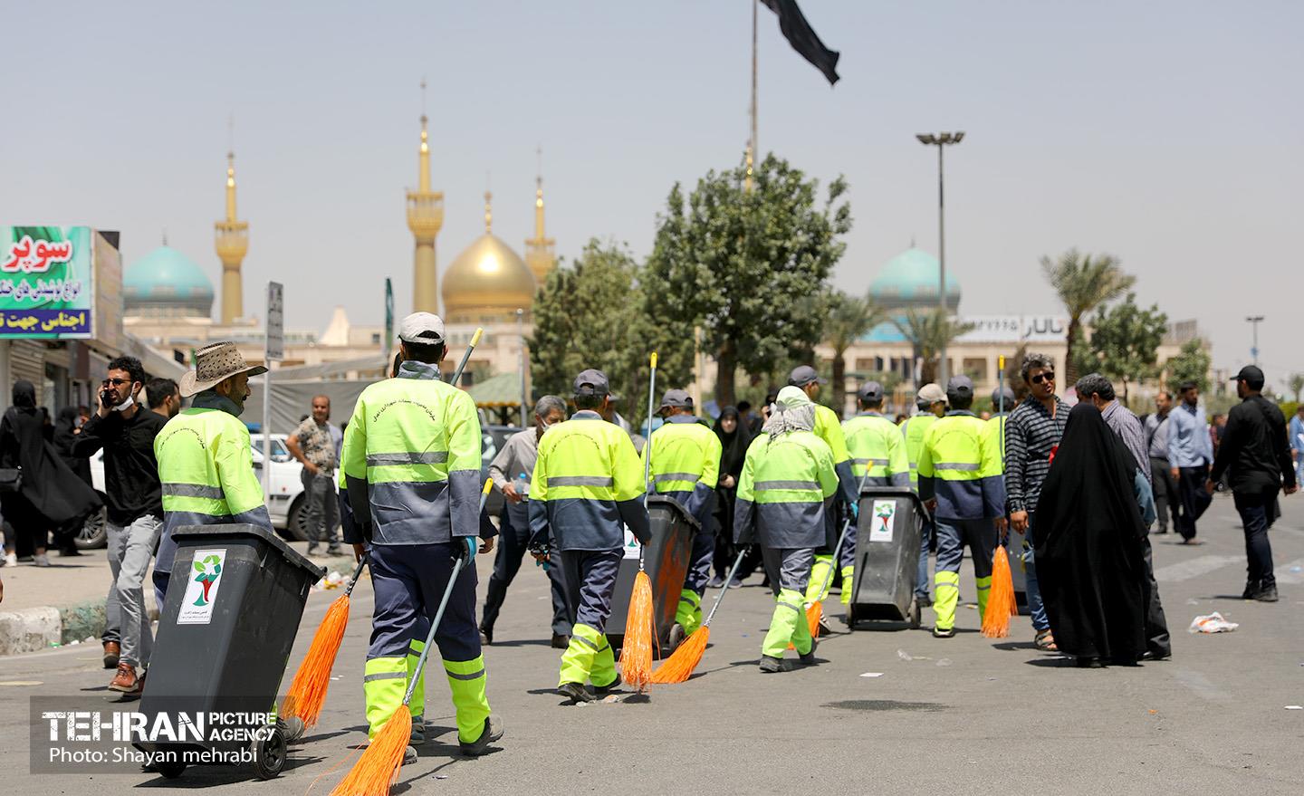 خدمت رسانی شهرداری تهران در سالگرد ارتحال امام خمینی(ره) 26