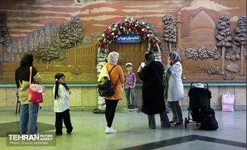 مترو مصلی و شهید بهشتی در ایام نمایشگاه کتاب 22