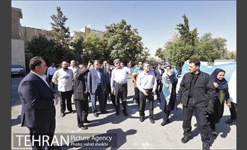 بازدید شهردار تهران از بیمارستان سینا  14