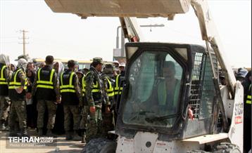 خدمات شهرداری منطقه ۱۱ در گذرگاه مرزی مهران  3