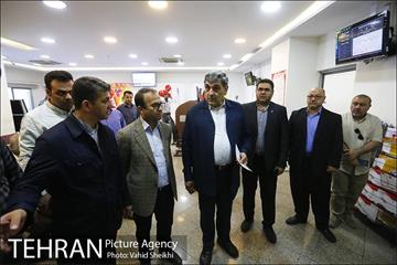 بازدید شهردار تهران  از اداره کل انتقال خون استان تهران 6