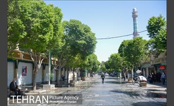 پروژه بهسازی پیاده مداری در منطقه ۲۰