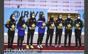 جشن قهرمانی سایپا در لیگ والیبال زنان 22