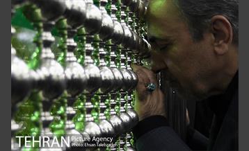 عزاداری عاشورای حسینی در حرم حضرت عبدالعظیم(ع) با حضور دکتر روحانی و دکتر نجفی 9