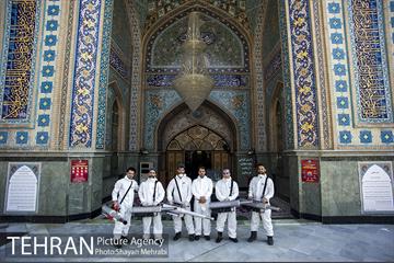 عملیات ضدعفونی امامزاده صالح(ع) 26