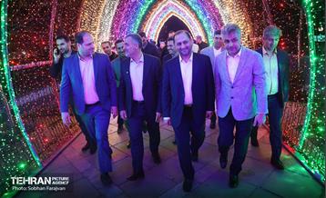 جشنواره نور تهران در بوستان ملت 9