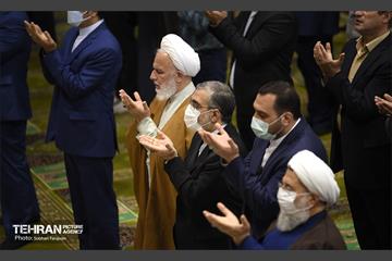 اقامه نماز عید سعید فطر در دانشگاه تهران 22