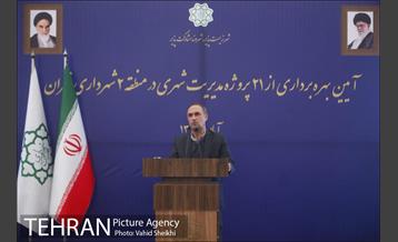 آیین بهره برداری از 21 پروژه شهری منطقه 2 3