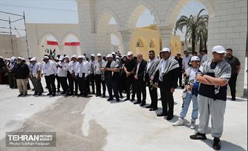 بازدید بیش از ۱۰۰ خانواده شهدای غزه از برج میلاد 15