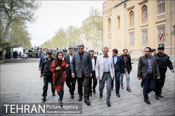 حضور شهردار تهران در جشن نوروزی میدان مشق 28