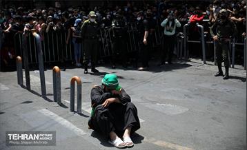 خیمه سوزان ظهر عاشورا در چهار راه گلوبندک  15