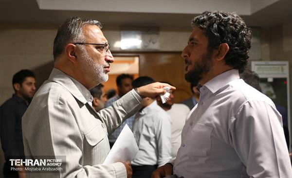 دیدار مداحان تهرانی با شهردار پایتخت 19