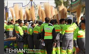 فعالیت های شهرداری تهران در شهرهای نجف و کربلا 15