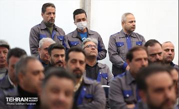 آیین رونمایی از تجهیزات نوین معاینه فنی شهرداری تهران 38