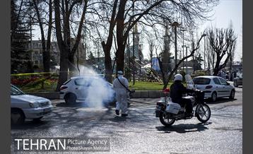 ضدعفونی و پاکسازی بازار تجریش 39