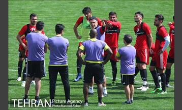 تمرین تیم ملی فوتبال 18