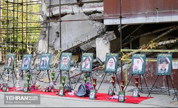 ادای احترام آتش نشان‌های تهران به شهدای جنگ ۱۲ روزه 51