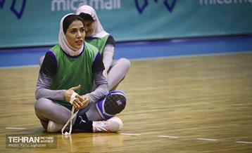 تمرین تیم ملی هندبال زنان ایران 11