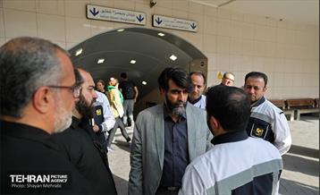 بازدید سخنگوی شهرداری تهران از مترو تهران 31