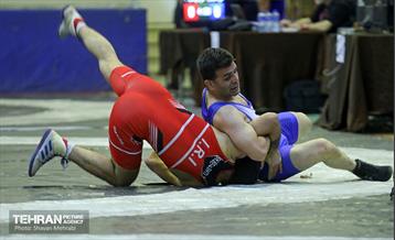 مسابقات کشتی آزاد شهرداری تهران 7