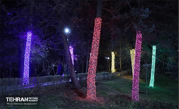 جشنواره «نور در یلدای ایرانی» در بوستان ملت 25