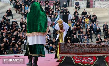 اجرای بیست و نهمین آیین تعزیه در فرهنگسرای خاوران