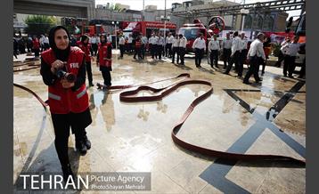 نمایشگاه عملیاتی سازمان آتش‌نشانی 23