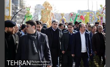 آیین بهره برداری از ۵۵ پروژه مدیریت شهری در منطقه ۲۲ تهران 13