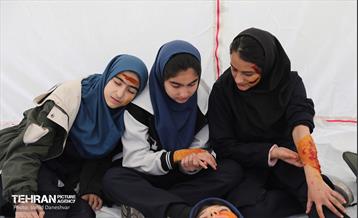 مانور گروه‌های مردمی دوام در منطقه 17 تهران 28