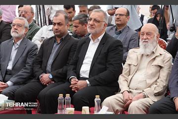 آیین بهره‌برداری از ۲۰۱ دستگاه اتوبوس برقی 34