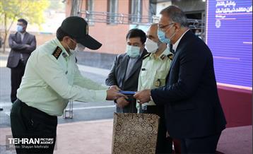 صبحگاه مشترک یگان حفاظت شهرداری تهران با حضور  شهردار تهران 31