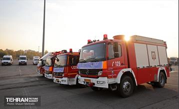 رزمایش زمستانه مشترک شهرداری تهران و پلیس راهور 56