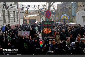 تشییع پیکر ۲۰۰ شهید گمنام دفاع مقدس در تهران 44