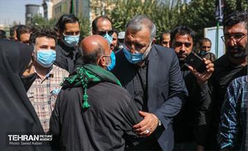 حضور شهردار تهران در مراسم پیاده روی جاماندگان اربعین حسینی 23