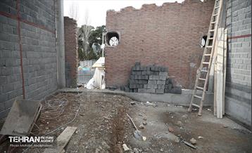 ساخت فاز دوم ورزشگاه مرودشت شهید مهر آئینی