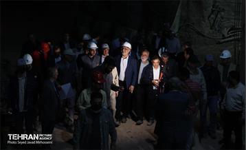 بازدید زاکانی از ایستگاه‌های جنوبی خط ۶ مترو 2