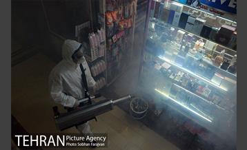 ضدعفونی و پاکسازی بازار تجریش-2 34