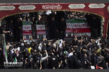 تشییع شهدای اقتدار ملی در تهران 10