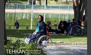 مراسم عیدانه معلولان در پارک بعثت 3