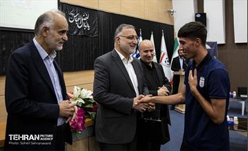 بازدید شهردار تهران از کمپ تیم‌های ملی فوتبال 9