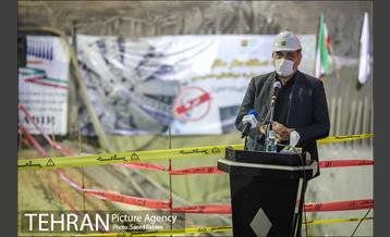 ورود ماشین حفار تونل به ایستگاه میدان حضرت عبدالعظیم الحسنی(ع) در خط 6 مترو 19