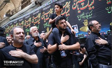 عزاداران تاسوعای حسینی در بازار تهران 13