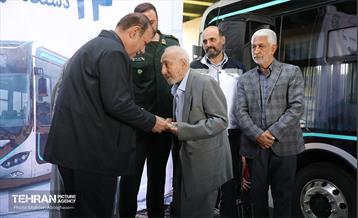 نوسازی خط اتوبوس جوادیه - پایانه شهید فیاض‌بخش با اتوبوس های برقی 7