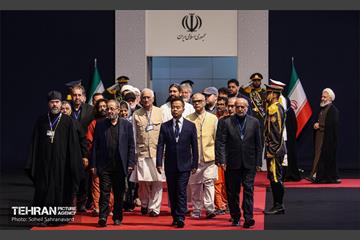 ادای احترام شخصیت‌های جهان به پیکر آقای شهید ایران 3