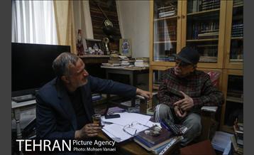 بازدید احمد مسجدجامعی از دست اندرکاران تهیه دائره المعارف تهران 16